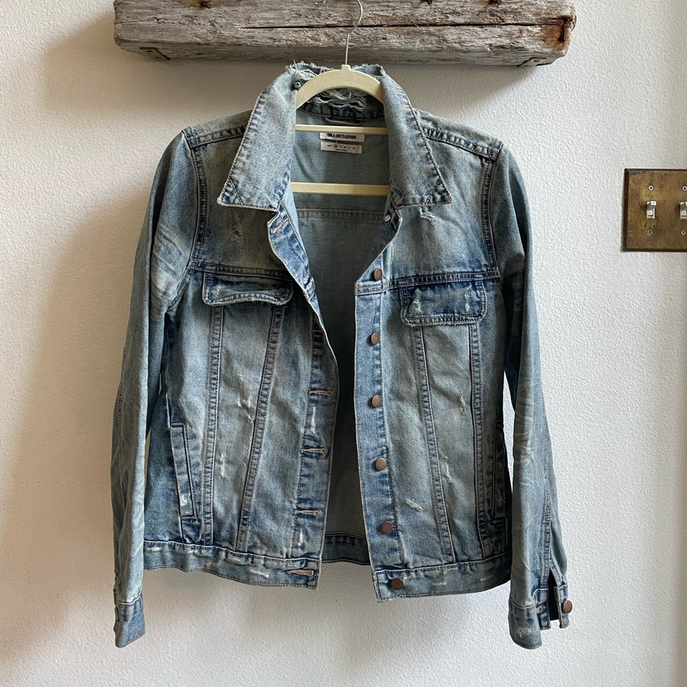 One Teaspoon Classic oversized denim jacket